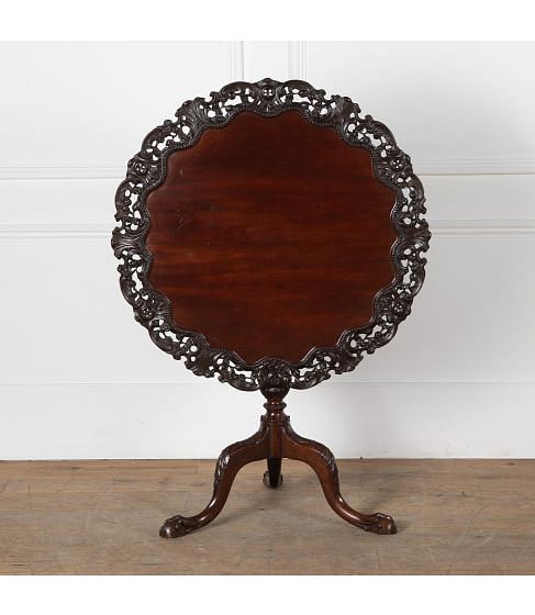 George III Mahogany Tripod Table