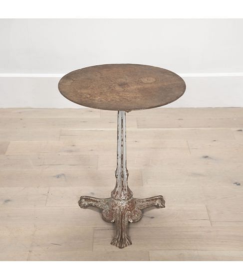 20th Century French Cast Iron Bistro Table