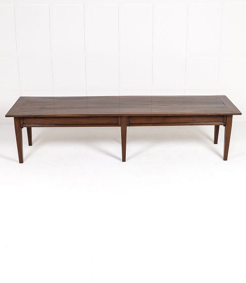 Large 18th Century Italian Walnut Table