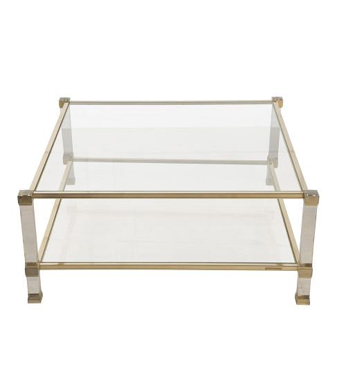 Large Square Table by Pierre Vandel