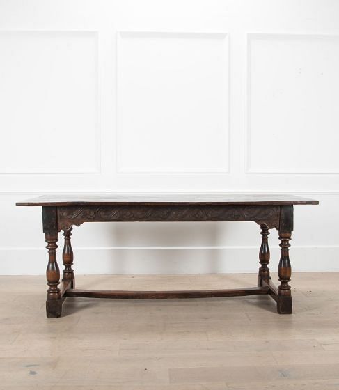 18th Century English Oak Refectory Table