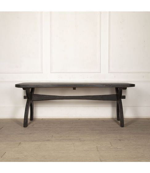 20th Century Swedish Black Dining Table