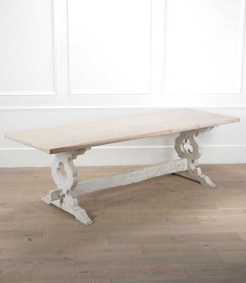 SALE: 20th Century Swedish Stretcher Base Dining Table