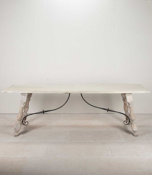 20th Century Spanish Chestnut Dining Table