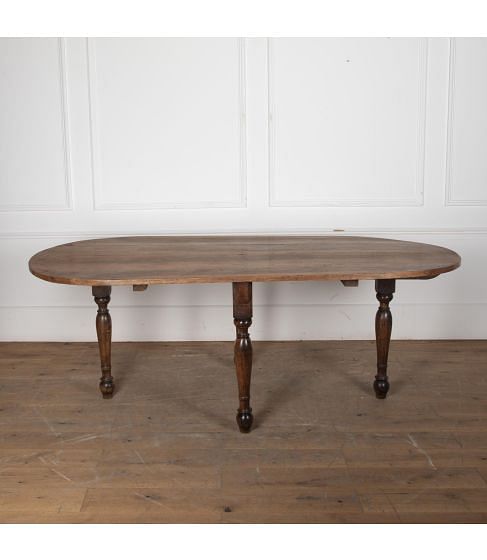 19th Century Italian Walnut Dining Table