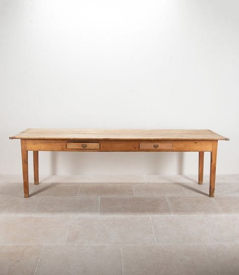 Large 19th Century French Farmhouse Dining Table