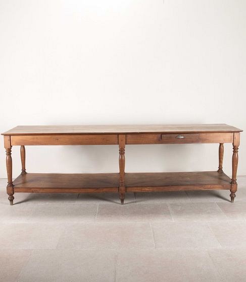 Large Late 19th Century French Drapers Table
