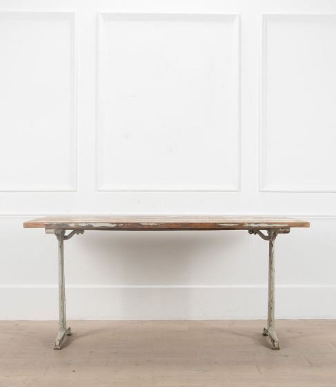 Early 20th Century French Atelier Workshop Table