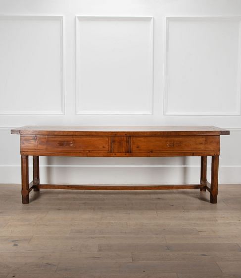 19th Century French Oak Serving Table