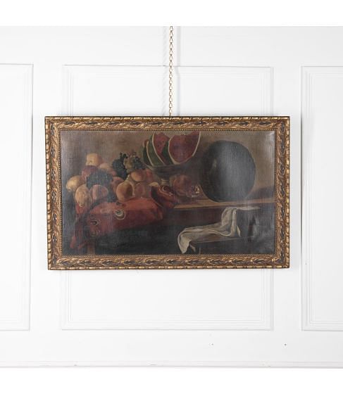 Large 20th Century Still Life Oil Painting