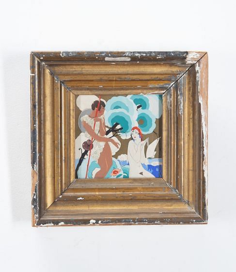 Umberto Brunelleschi Illustration: Women by a Lake