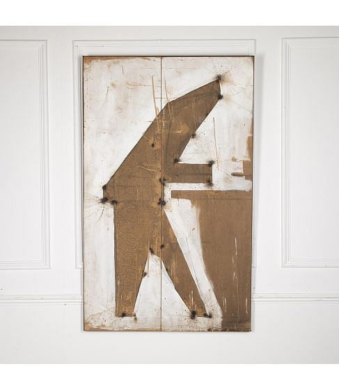 Painted Panel by Ch. Cerisola