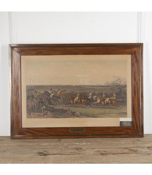 Large 19th Century English Print by J.McQueen