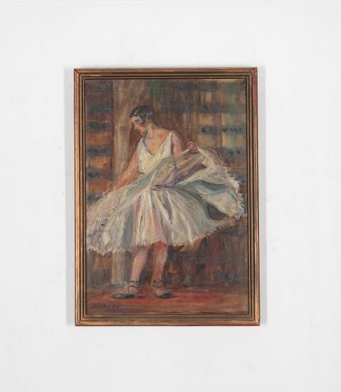 Portrait Of A Dancer By Delobre