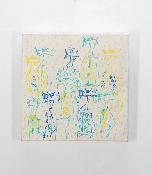 Abstract  Painting 'The Haughty Ones ... '