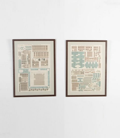 20th Century Architect Plans of a Frederiksborg Castle, Denmark