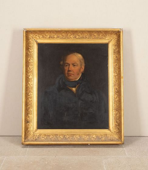 Victorian Oil on Canvas Portrait of a Gentleman