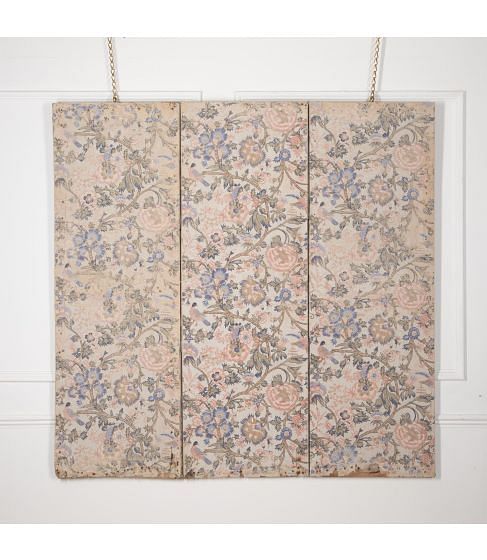 19th Century Swedish Painted Screen