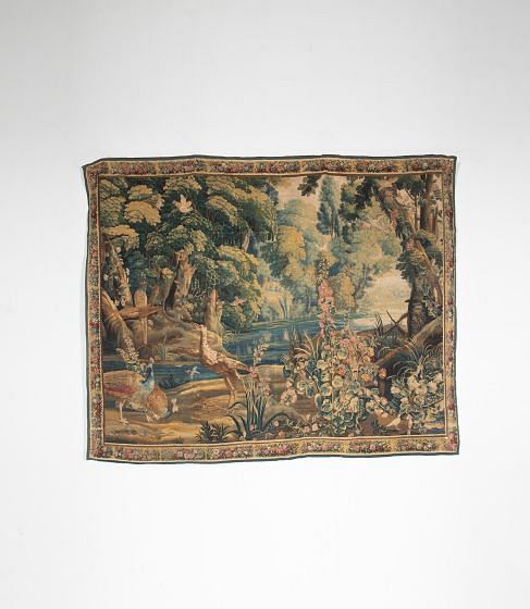 18th Century Louis XIV Period Lille Verdure Tapestry