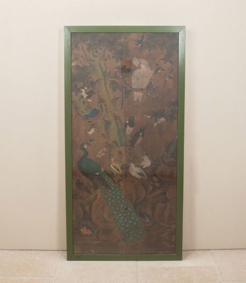 18th Century Italian Painted Panel in the Chinoiserie Style