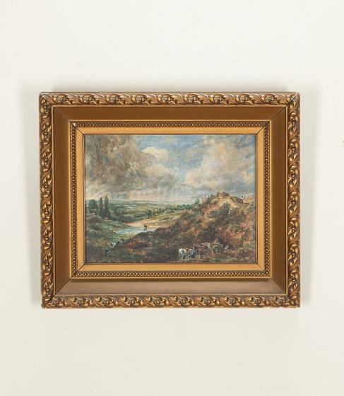 19th Century Watercolour Landscape in the Manner of John Constable