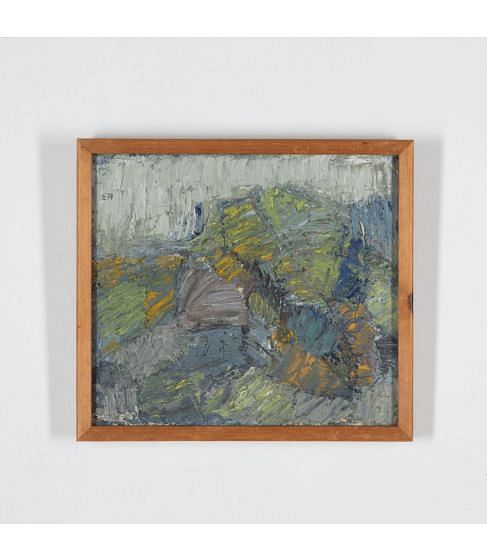 20th Century Abstract Landscape Painting