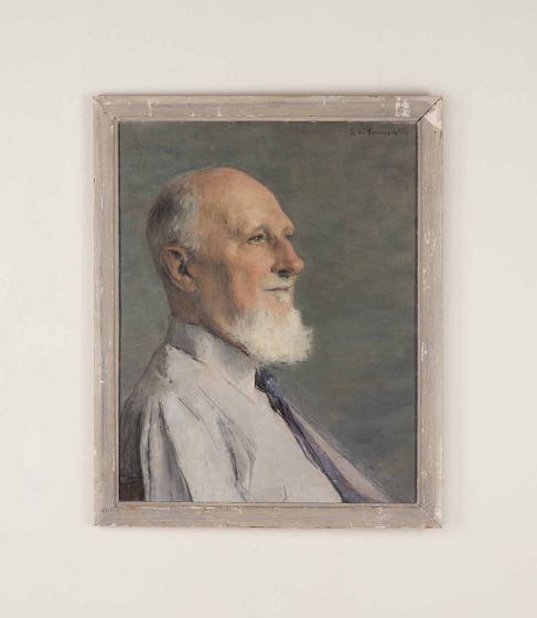 Mid-Century Portrait Painting of a French Gentleman