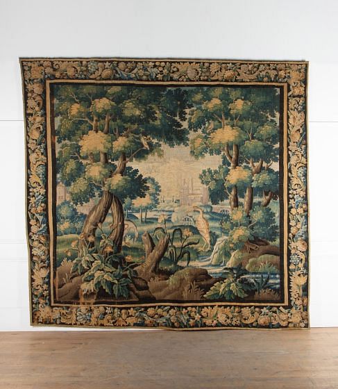 Large 18th Century French Aubusson Tapestry