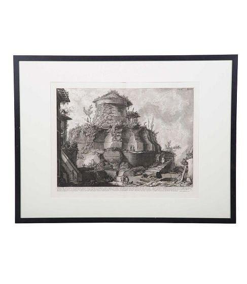 18th Century Italian Piranesi Lithograph Print