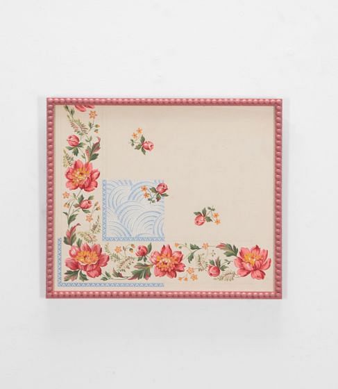 19th Century Textile Design Gouache on Paper