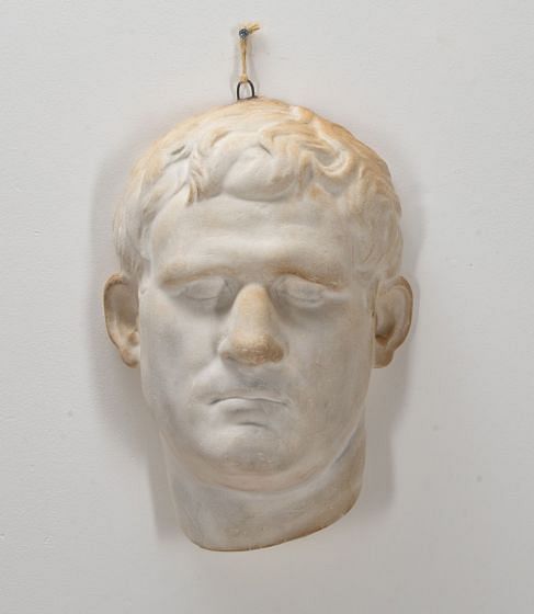20th Century English Plaster Wall Mask