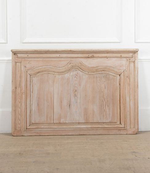 18th Century French Moulded Pine Panel
