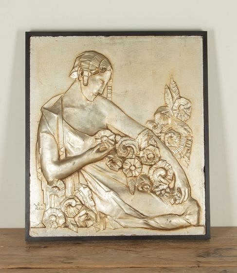 20th Century French Art Deco Wall Sculpture