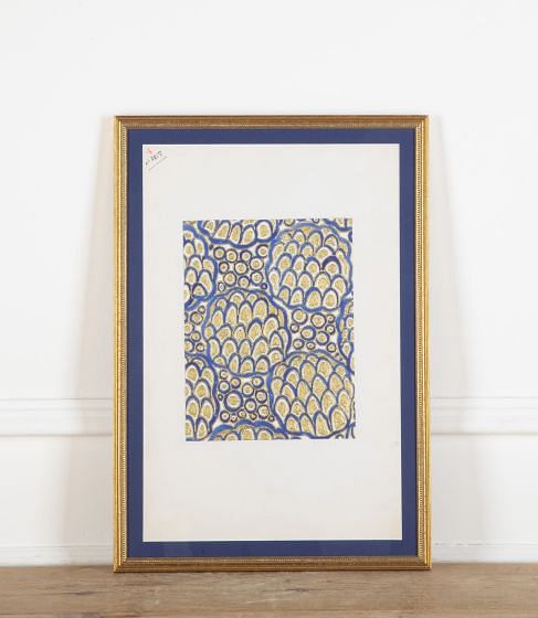 Bianchini-Ferier Blue and Gold