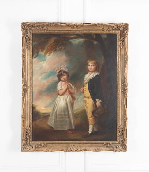 19th Century Copy of A George Romney Oil Painting