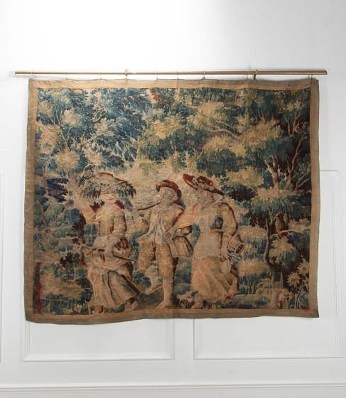 18th Century Flemish Wool Tapestry