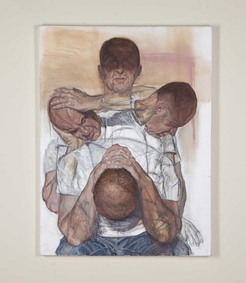 Contemporary Oil on Canvas 'De Profundis' Painting by Howard Mason