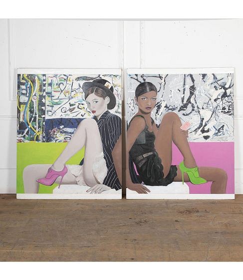 SALE: Pair of Jokers by Nicholas Thompson