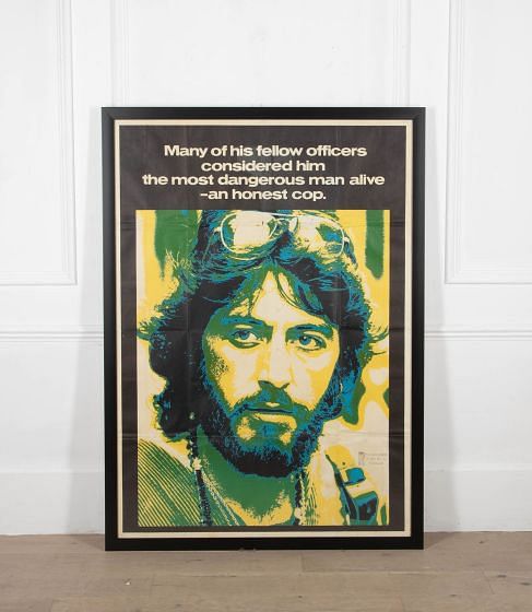 Original Serpico Film Poster 1973