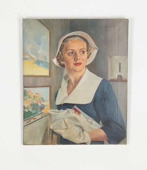 20th Century Oil on Canvas 'Holiday Travel' by Paul Leslie Foot