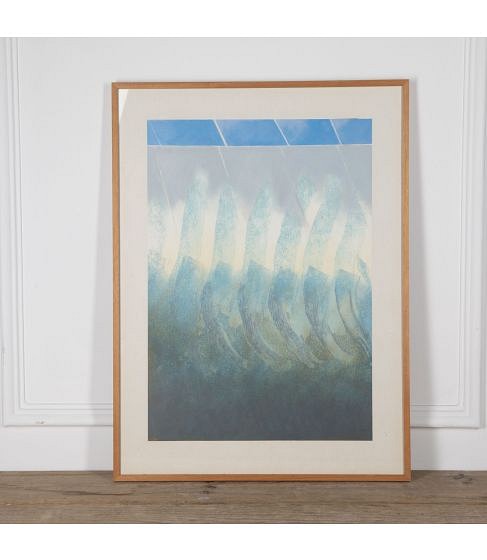 20th Century English Pastel Painting