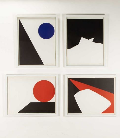 Set of Four 20th Century French Gilioli Lithographs