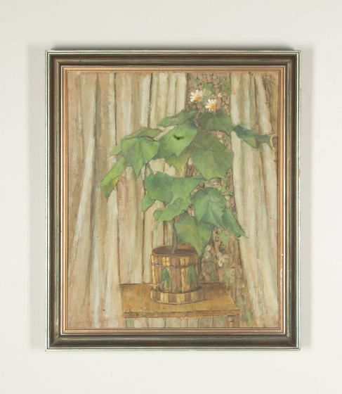 20th Century English Still Life Oil on Board Painting by John Hill