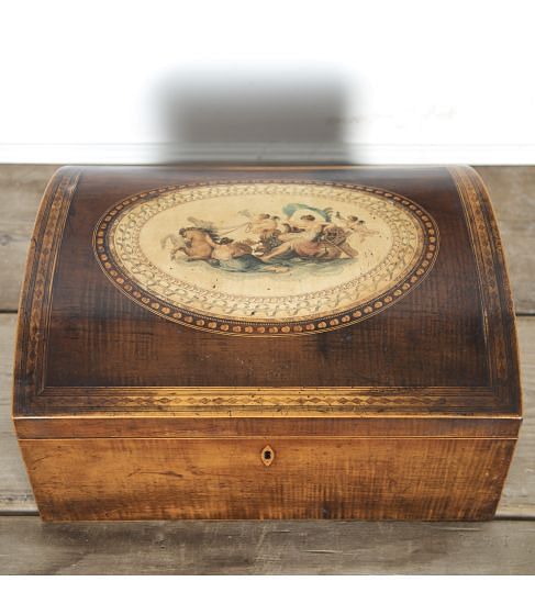 Regency Harewood Workbox