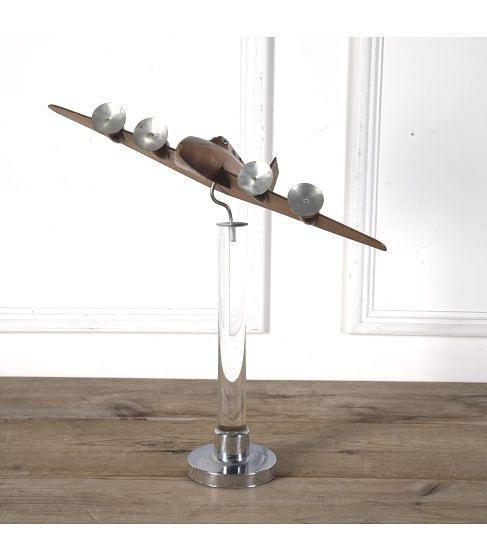Art Deco Model of a Stylised Airplane