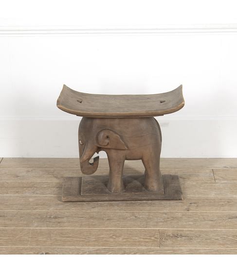 Ashanti Elephant Stool
