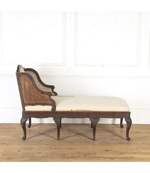 China Trade Carved Daybed