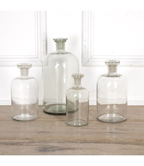 Collection of Four 20th Century Pharmacy Bottles