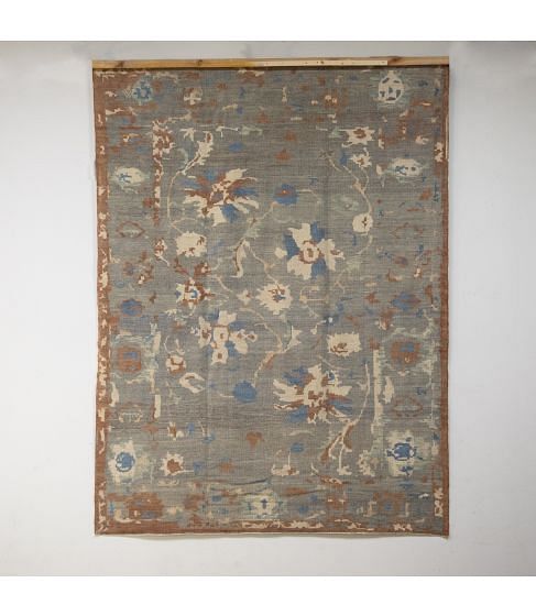 Contemporary European Design Carpet Handwoven in Iran 