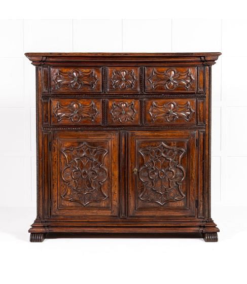 Early 18th Century Italian Walnut Cabinet